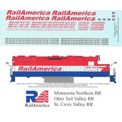 HIGHBALL L-127 RAIL AMERICA...