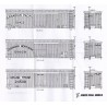 JUNECO K-10 - 36' TRUSS ROD DOUBLE SHEATHED BOXCAR KIT - HO SCALE