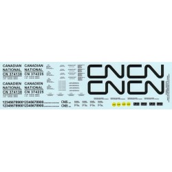 HIGHBALL F-225 CANADIAN NATIONAL COVERED HOPPER - HO SCALE