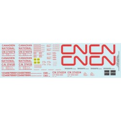 HIGHBALL F-224 CANADIAN NATIONAL COVERED HOPPER - HO SCALE