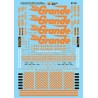 MICROSCALE DECAL 87-28 - DENVER & RIO GRANDE WESTERN DIESEL LOCOMOTIVE - HO SCALE