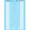 MICROSCALE DECAL 87-1431 - GREAT NORTHERN PASSENGER CARS - HO SCALE