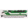 HIGHBALL L-265 GO TRANSIT F59PH - HO SCALE