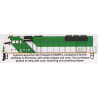 HIGHBALL L-266 GO TRANSIT F40PH - HO SCALE