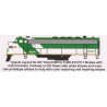HIGHBALL L-268 GO TRANSIT FP7 - HO SCALE