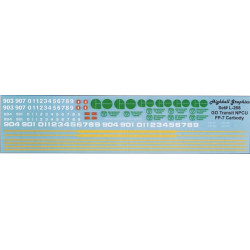HIGHBALL L-268 GO TRANSIT FP7 - HO SCALE