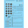 MICROSCALE DECAL 87-501 - PACIFIC FRUIT EXPRESS REEFERS - HO SCALE