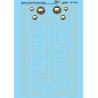 MICROSCALE DECAL 87-1433 - CHRISTMAS - POLAR NORTHERN LINES RAILROAD - NORTH POLE EXPRESS - HO SCALE