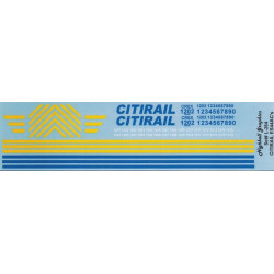 HIGHBALL L-264 CITIRAIL ES44AC DIESEL LOCMOTIVES - HO SCALE