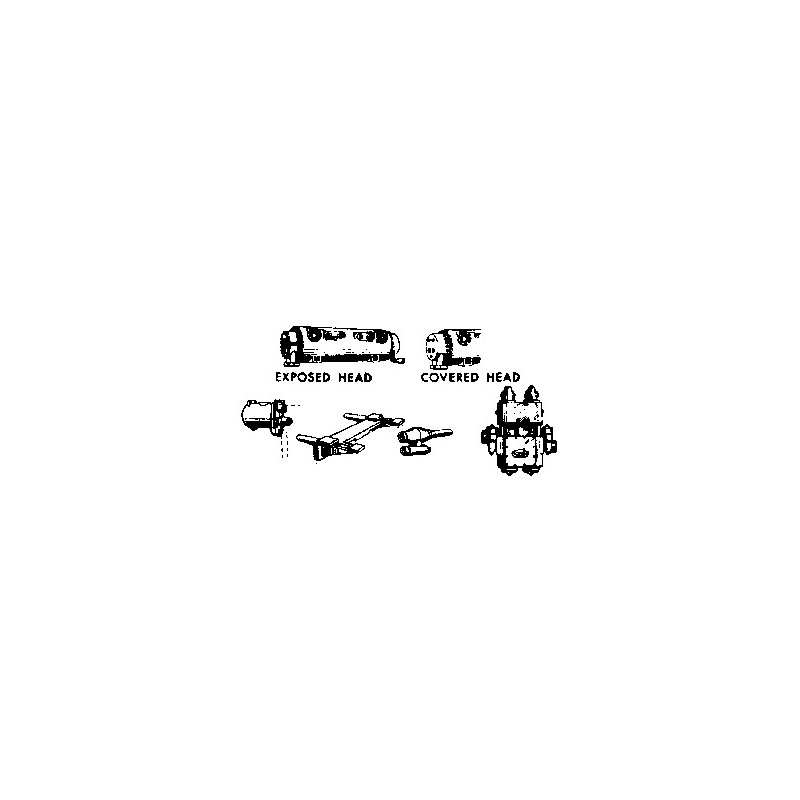 CAL-SCALE 190-2003 - STEAM LOCOMOTIVE ELESCO FEEDWATER HEATER SYSTEM LESS PIPING - HO SCALE