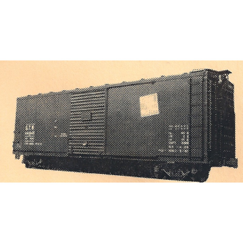 RAILCAD DECAL - BC201 - GRAND TRUNK WESTERN REBUILT BOXCAR