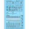 MICROSCALE DECAL 87-1448 - ARHCER DANIELS MIDLAND COVERED HOPPERS