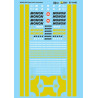 MICROSCALE DECAL 87-1449 - MONON DIESEL HOOD LOCOMOTIVES
