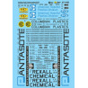MICROSCALE DECAL 87-1450 - ACFX LEASING PLASTICS COVERED HOPPERS