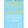 MICROSCALE DECAL 87-1447 - FERROCARRIL DES PACIFICO BOXCARS