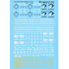 MICROSCALE DECAL 87-1460 - ARCHER DANIELS MIDLAND TRINITY TANK CARS
