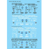 MICROSCALE DECAL 87-736 - GATX 50' TANK CARS