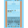 MICROSCALE DECAL 87-1466 - PROCOR TANK CARS