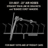 HI-TECH 6037 - AAR 23" AIR HOSES WITH BUNGEE STRAP HANGERS