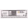 HIGHBALL F-333 BRITISH COLUMBIA RAILWAY 50' NSC BOXCARS