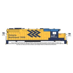 HIGHBALL L-160 ONTARIO NORTHLAND DIESEL LOCOMOTIVE - HO SCALE
