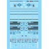 MICROSCALE DECAL 87-1478 - DEPARTMENT OF DEFENSE DODX FREIGHT CARS