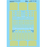 MICROSCALE DECAL 87-1490 - DENVER & RIO GRANDE EARLY DIESEL SWITCHERS