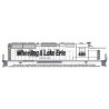 HIGHBALL L-186 WHEELING & LAKE ERIE DIESEL LOCOMOTIVE - HO SCALE