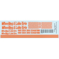 HIGHBALL L-186 WHEELING & LAKE ERIE DIESEL LOCOMOTIVE - HO SCALE