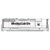 HIGHBALL L-187 WHEELING & LAKE ERIE DIESEL LOCOMOTIVE - HO SCALE