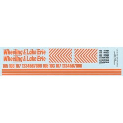 HIGHBALL L-187 WHEELING & LAKE ERIE DIESEL LOCOMOTIVE - HO SCALE