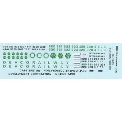 HIGHBALL L-190 DEVCO MINING DIESEL LOCOMOTIVE - HO SCALE