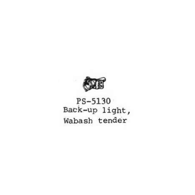 PSC 5130 - TENDER BACKUP LIGHT - WABASH