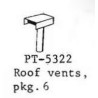 PSC 5322 - TROLLEY ROOF VENTS