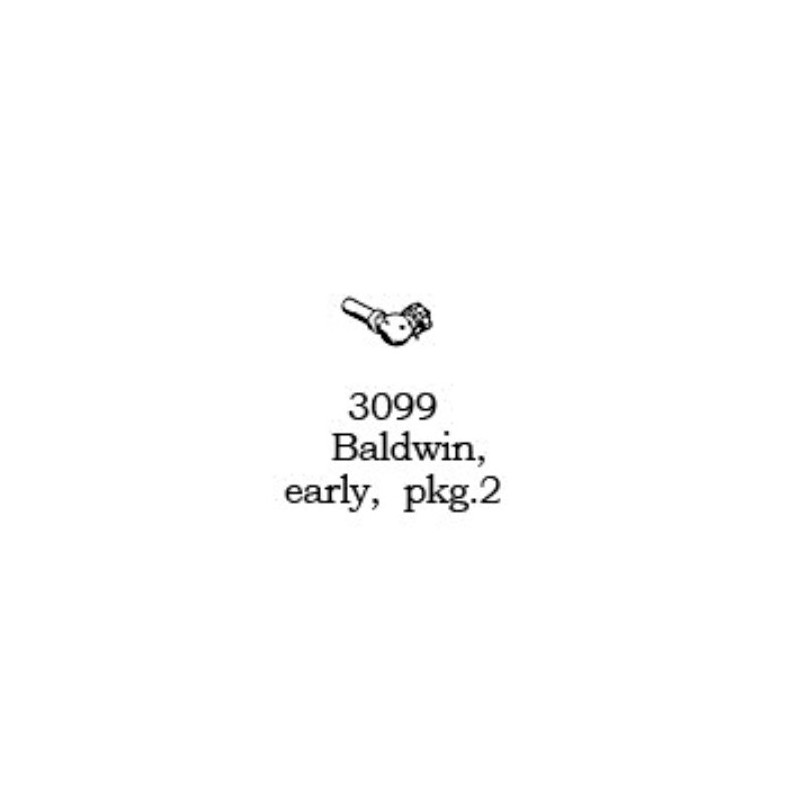 PSC 3099 - STEAM LOCOMOTIVE CHECK VALVES - EARLY BALDWIN