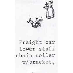 PSC 31875 - FREIGHT CAR LOWER STAFF CHAIN ROLLER WITH BRACKET