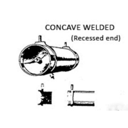 PSC 32087 - AIR TANK - WELDED CONCAVE RECESSED ENDS