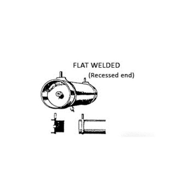 PSC 32093 - AIR TANK - WELDED FLAT RECESSED ENDS
