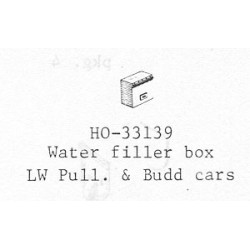 PSC 33139 - LIGHTWEIGHT PASSENGER CAR WATER FILLER BOX