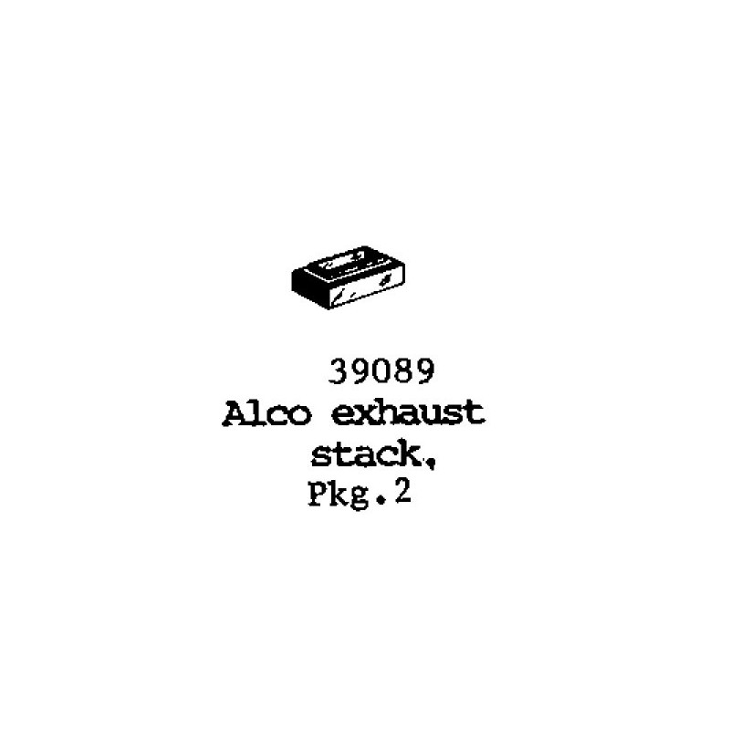 PSC 39089 - DIESEL LOCOMOTIVE ALCO EXHAUST STACK