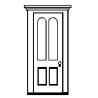 GRANDT LINE 5263 - RESIDENCE DOOR WITH ARCHED WINDOWS