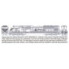 HIGHBALL L-226 INDIANA RAILROAD DIESEL LOCOMOTIVE - HO SCALE