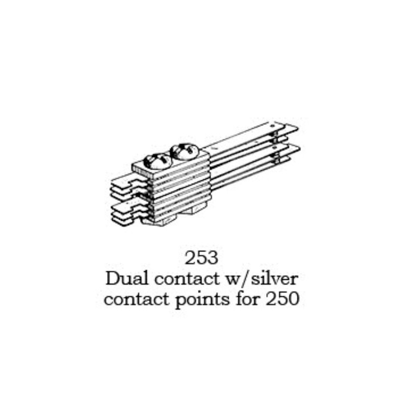 PSC 253 - DUAL CONTACTS FOR SWITCH MACHINE