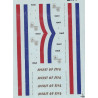 MICROSCALE DECAL MC-4019 - AMERICAN FREEDOM TRAIN ( 1940'S)