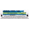 HIGHBALL L-246A IOWA CHICAGO & EASTERN DIESEL LOCOMOTIVE NAMES - HO SCALE