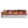 HIGHBALL L-248 VIA RAIL DIESEL LOCOMOTIVE - CBC - HO SCALE