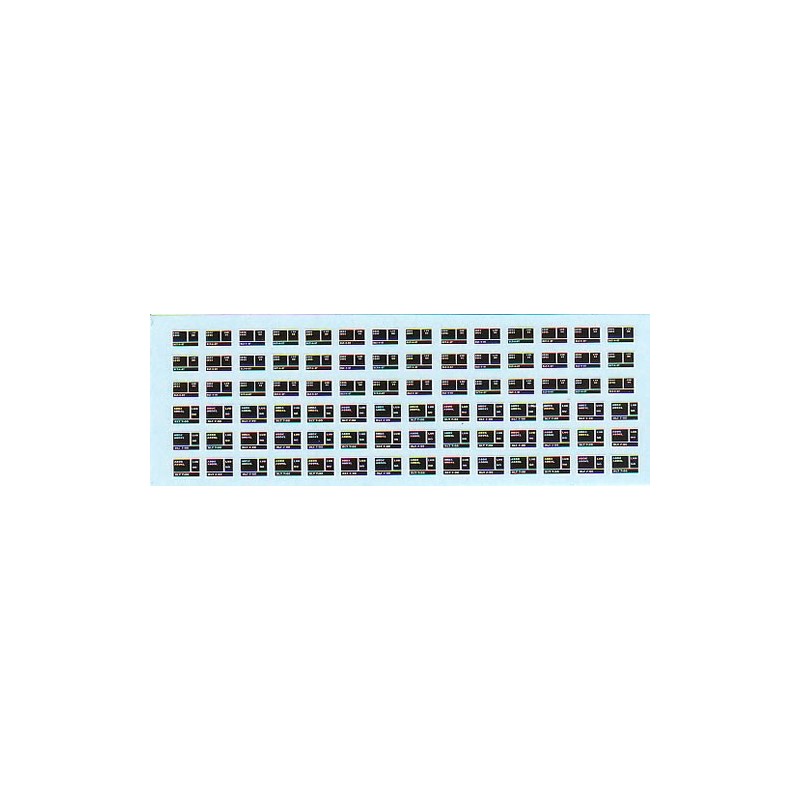 HIGHBALL AD-5 LUBE PLATES - HO SCALE