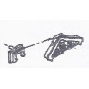 DETAILS WEST RF-293 - RE-RAIL FROG WITH BRACKETS