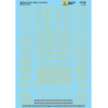 MICROSCALE DECAL 87-83 - BALTIMORE & OHIO STEAM LOCOMOTIVES - HO SCALE