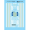 MICROSCALE DECAL 87-557 - GATX LEASING DIESEL LOCOMOTIVES - HO SCALE